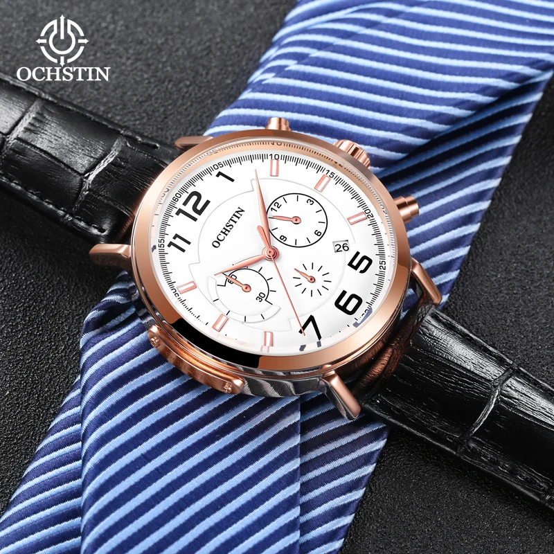Ochstin original brand Commander series casual simple watches multi-functional quartz movement men's quartz watch
Ochstin original brand Commander series casual simple watches multi-functional quartz movement men's quartz watch
