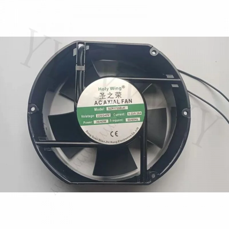 Y 1 PCS for Holy Wing Fan SZR17251B2H AC220/240V 17251 17cm 2 WIRE Aluminum frame
Y 1 PCS for Holy Wing Fan SZR17251B2H AC220/240V 17251 17cm 2 WIRE Aluminum frame