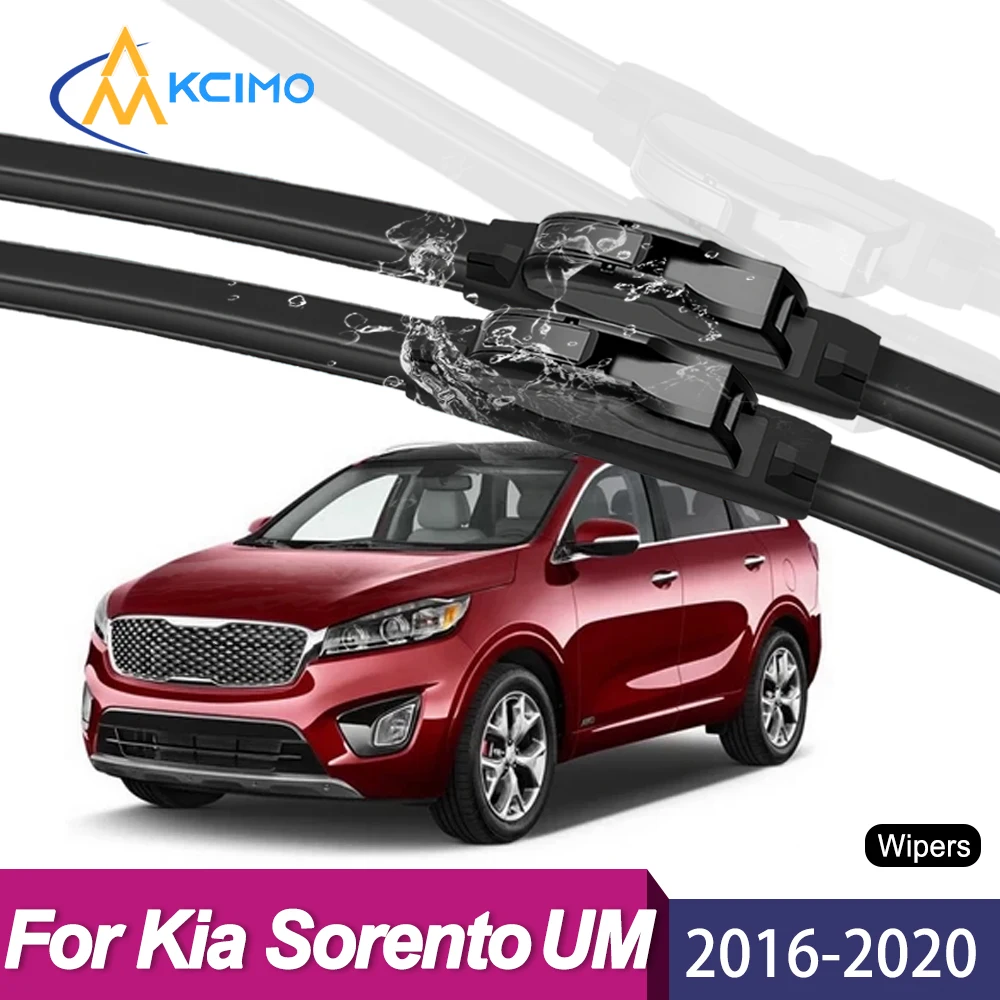 All Weather Durable Wiper Blades For Kia Sorento UM 2016-2020 Front Windshield Wiper Soft Rubber Frameless
All Weather Durable Wiper Blades For Kia Sorento UM 2016-2020 Front Windshield Wiper Soft Rubber Frameless
