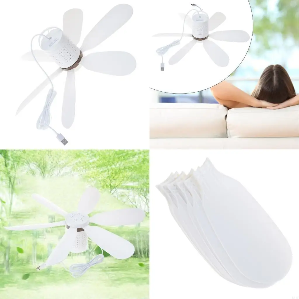 896f USB5V Mini Tiveling Fan 6blades для открытого кемпинга палатка вентилятор Easy Operation
896f USB5V Mini Tiveling Fan 6blades для открытого кемпинга палатка вентилятор Easy Operation