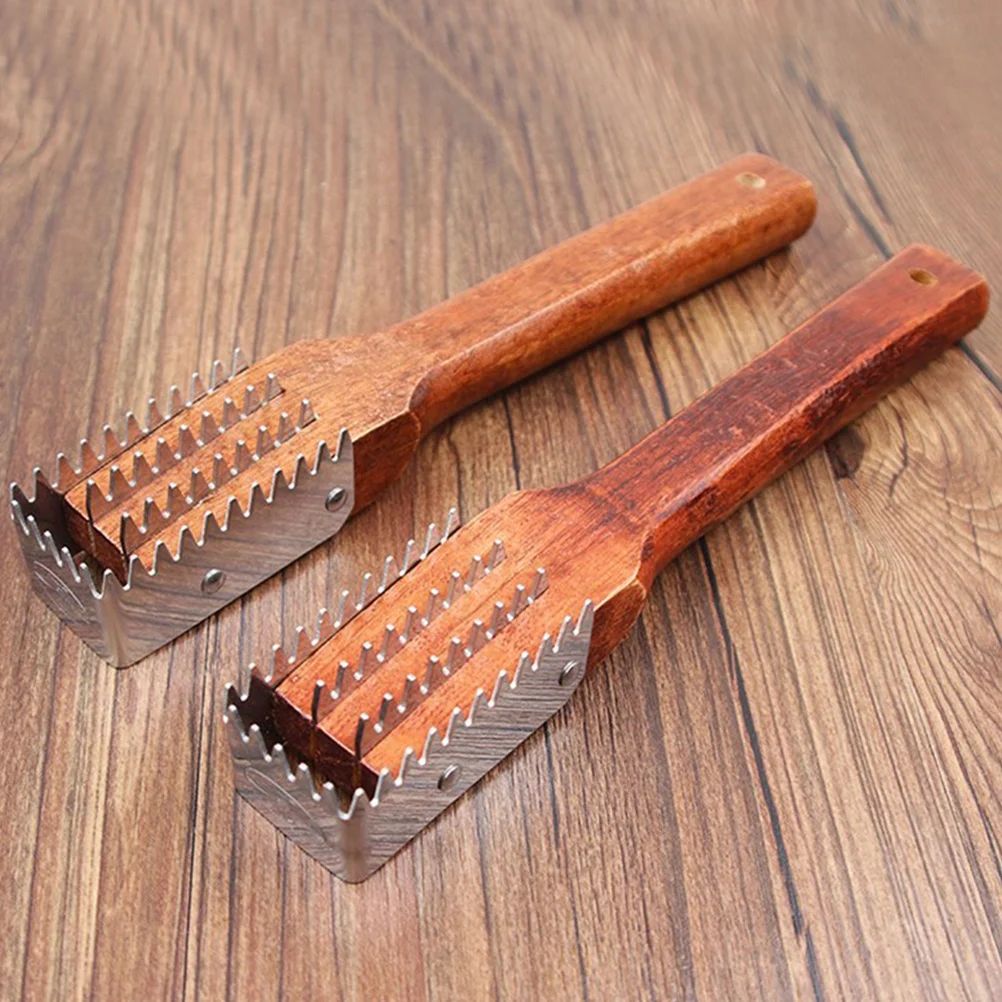 Stainless Steel Fish Scale Scraper Rosewood Handle Fast Scale Remover Safe Grip Removing Fish Scales Handheld Kitchen Tool
Stainless Steel Fish Scale Scraper Rosewood Handle Fast Scale Remover Safe Grip Removing Fish Scales Handheld Kitchen Tool