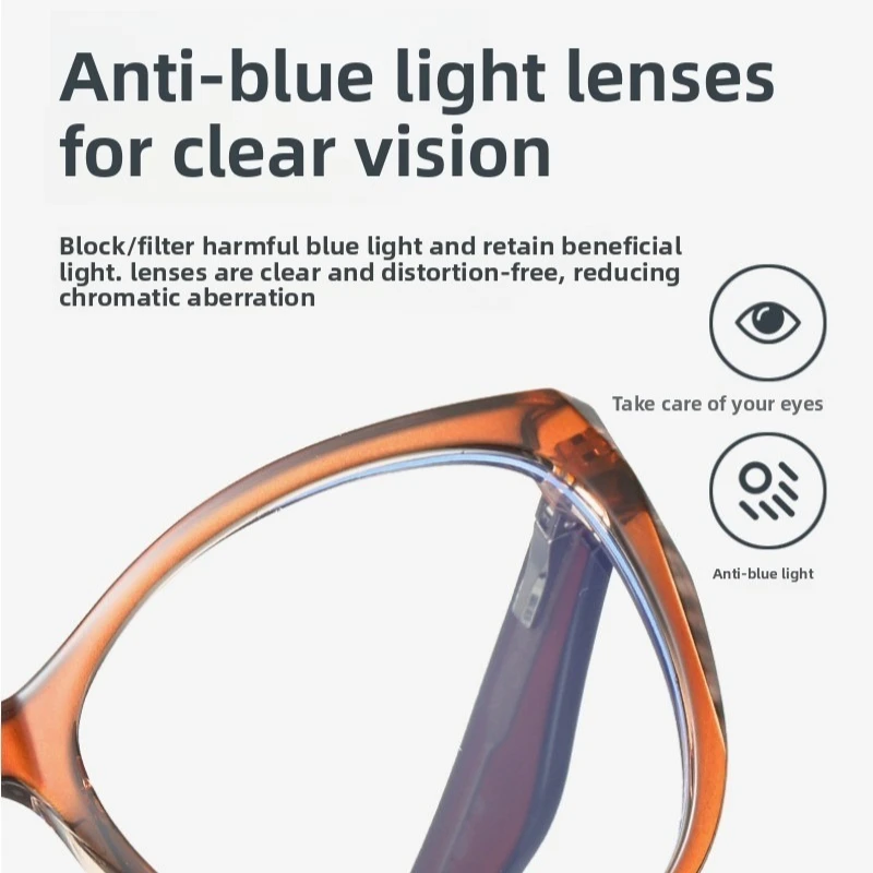 FOCUL Fashion Ray Progressive Lens Glasses Women Customization Prescription Optical Eyewear Photochromic HD Myopia Eyeglasses
FOCUL Fashion Ray Progressive Lens Glasses Women Customization Prescription Optical Eyewear Photochromic HD Myopia Eyeglasses