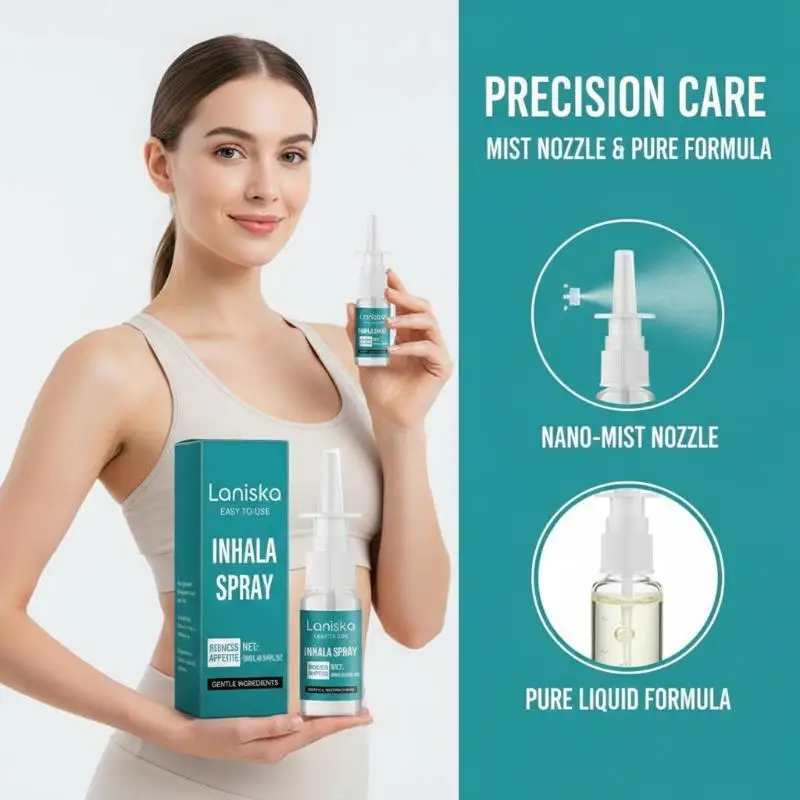 Laniska Nose Spray for Clear and Comfortable Breathing Lightweight and Gentle Formula for Sensitive Noses Day and Night
Laniska Nose Spray for Clear and Comfortable Breathing Lightweight and Gentle Formula for Sensitive Noses Day and Night