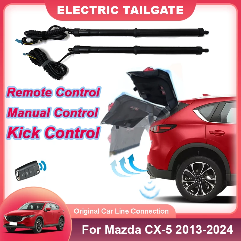 Car Electric Tailgate Lift Foot Kick Sensor Electric Motor For Trunk Lift Auto Automatic Trunk For Mazda CX5 CX-5 2013 to 2024
Car Electric Tailgate Lift Foot Kick Sensor Electric Motor For Trunk Lift Auto Automatic Trunk For Mazda CX5 CX-5 2013 to 2024