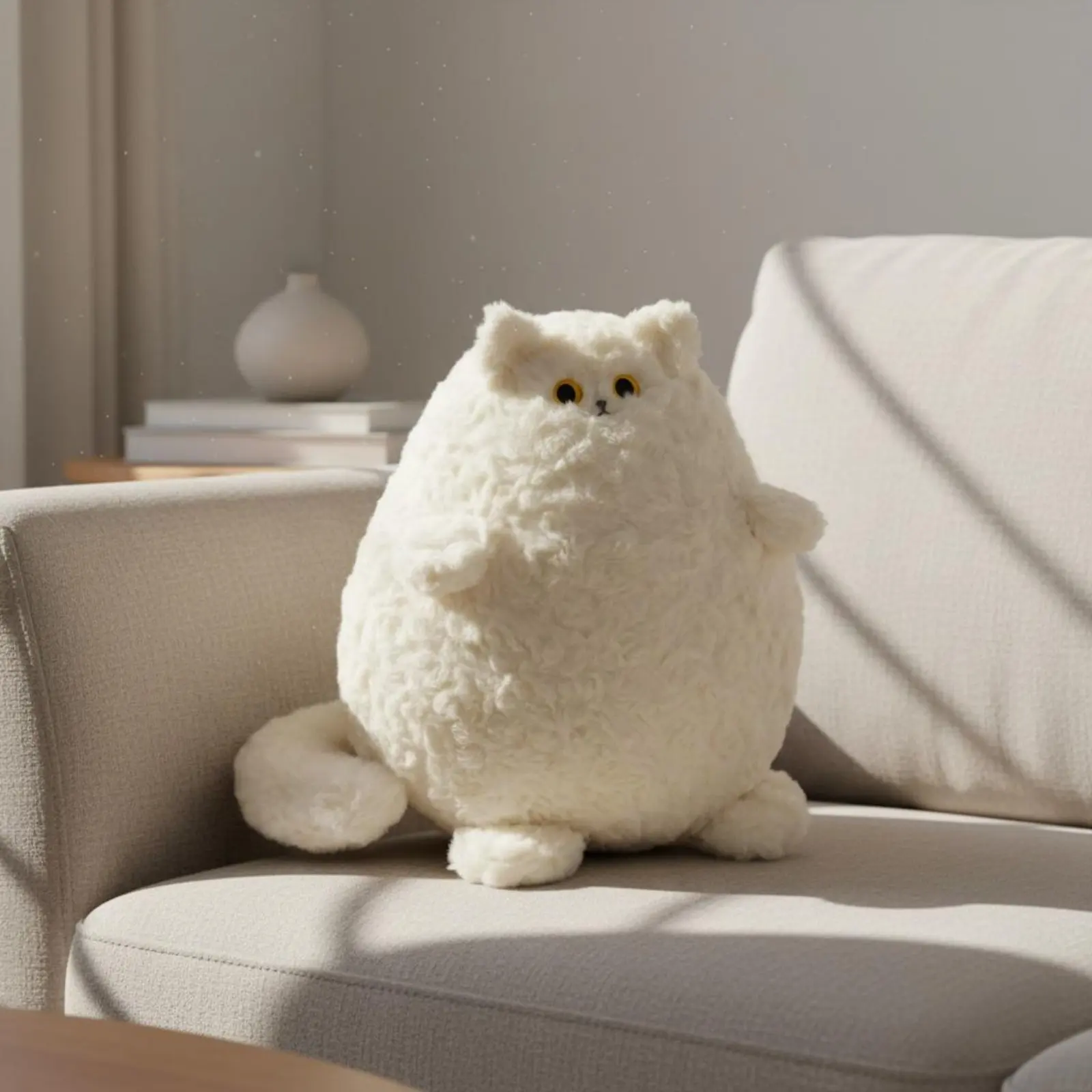 Feline Fluffy Pillow Cuddly Cute Feline Cushion Home Decor 3D Shape Squishy for Sofa
Feline Fluffy Pillow Cuddly Cute Feline Cushion Home Decor 3D Shape Squishy for Sofa