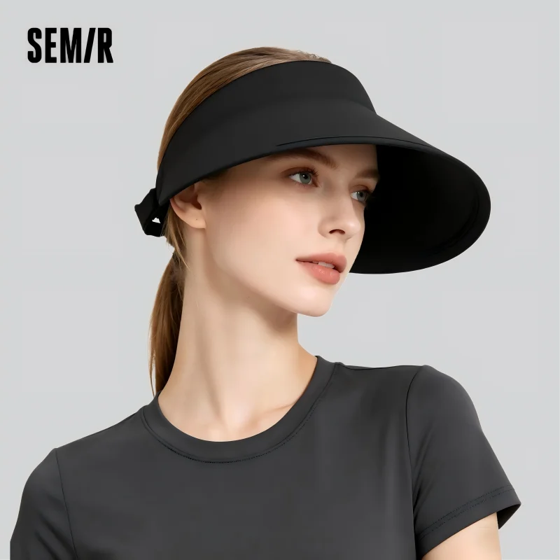 Semir Sun Hat Women Black Adjustable Foldable Seamless Wide Brim Visor 2025 Summer UV Protection Face Slimming Cap
Semir Sun Hat Women Black Adjustable Foldable Seamless Wide Brim Visor 2025 Summer UV Protection Face Slimming Cap