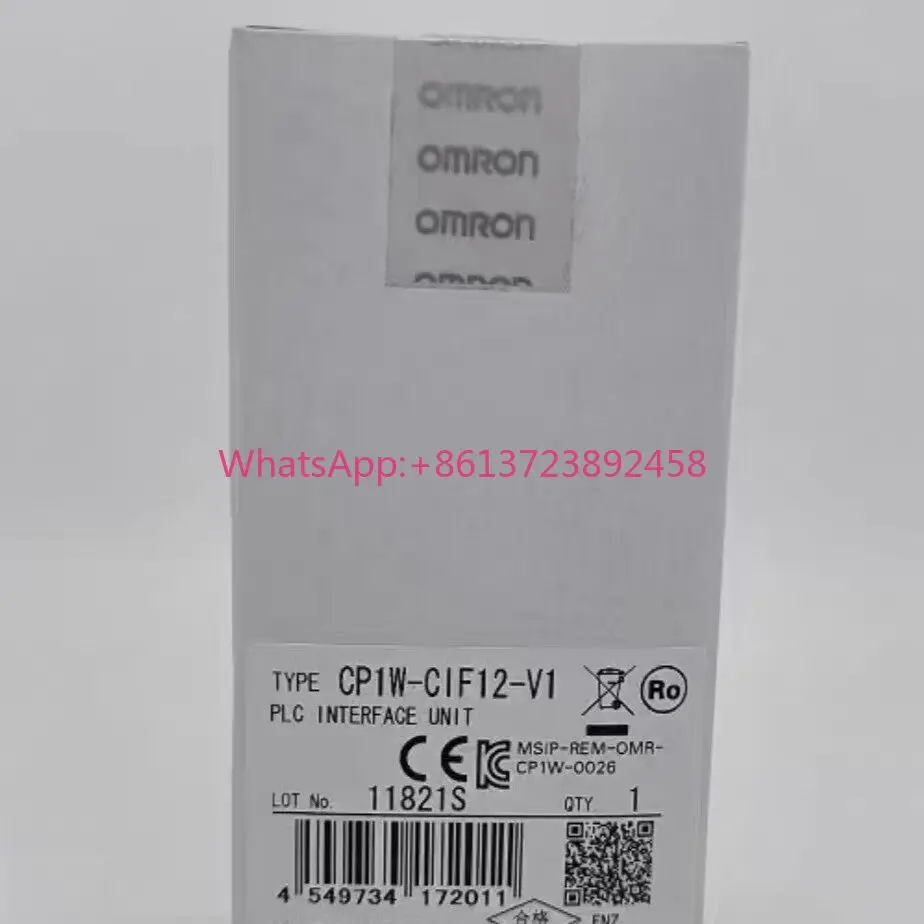Omron CP1W-CIF12-V1 new original
Omron CP1W-CIF12-V1 new original