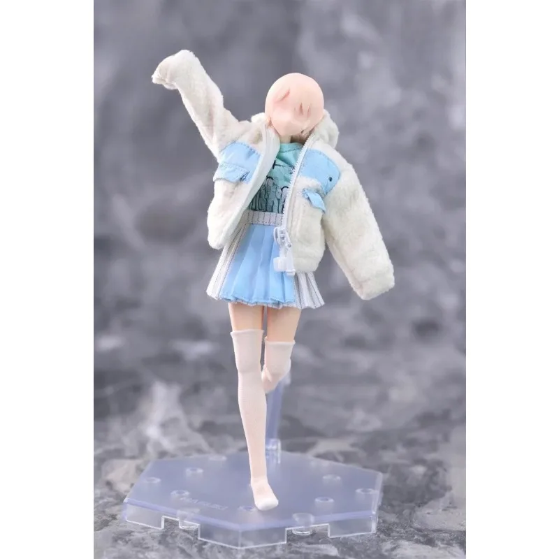 CS004 1/12 Scale Female Doll Winter Thick Coat T-shirt Pleated Skirt Clothes Set Model Fit 6" Action Figure Body
CS004 1/12 Scale Female Doll Winter Thick Coat T-shirt Pleated Skirt Clothes Set Model Fit 6" Action Figure Body