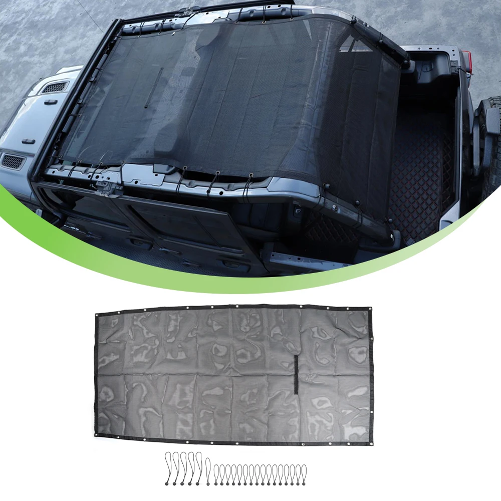 Insulation Net Cover Sunshade UV Ptotector for Jeep Wrangler JL Gladaitor JT 2018-2023 4-Door Car Eterior Accessories Red/Black
Insulation Net Cover Sunshade UV Ptotector for Jeep Wrangler JL Gladaitor JT 2018-2023 4-Door Car Eterior Accessories Red/Black