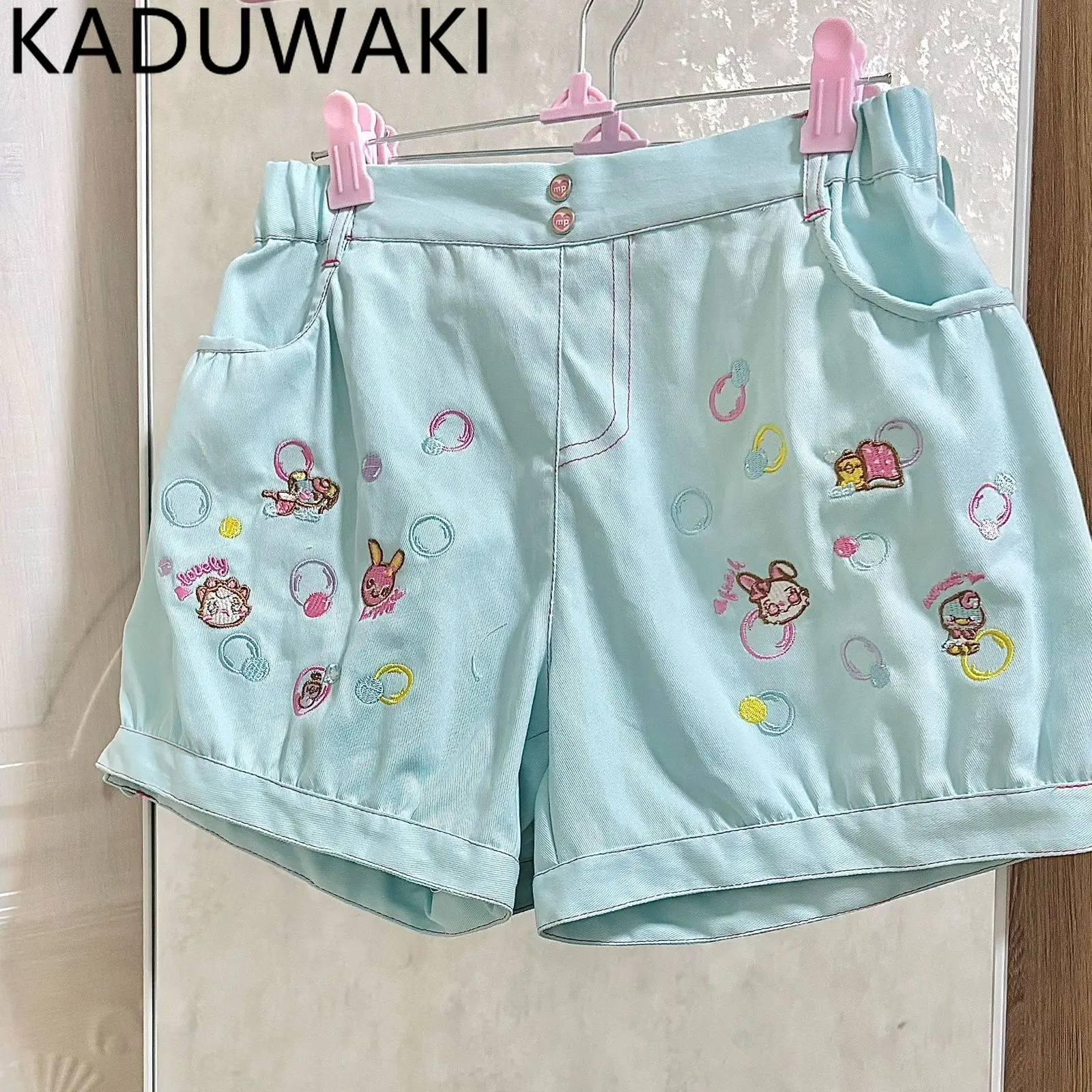 Vintage High Waist Shorts Japanese Kawaii Cartoon Print Wide Leg Short Pants Summer All-match Streetwear Aesthetic Y2k Faldas
Vintage High Waist Shorts Japanese Kawaii Cartoon Print Wide Leg Short Pants Summer All-match Streetwear Aesthetic Y2k Faldas