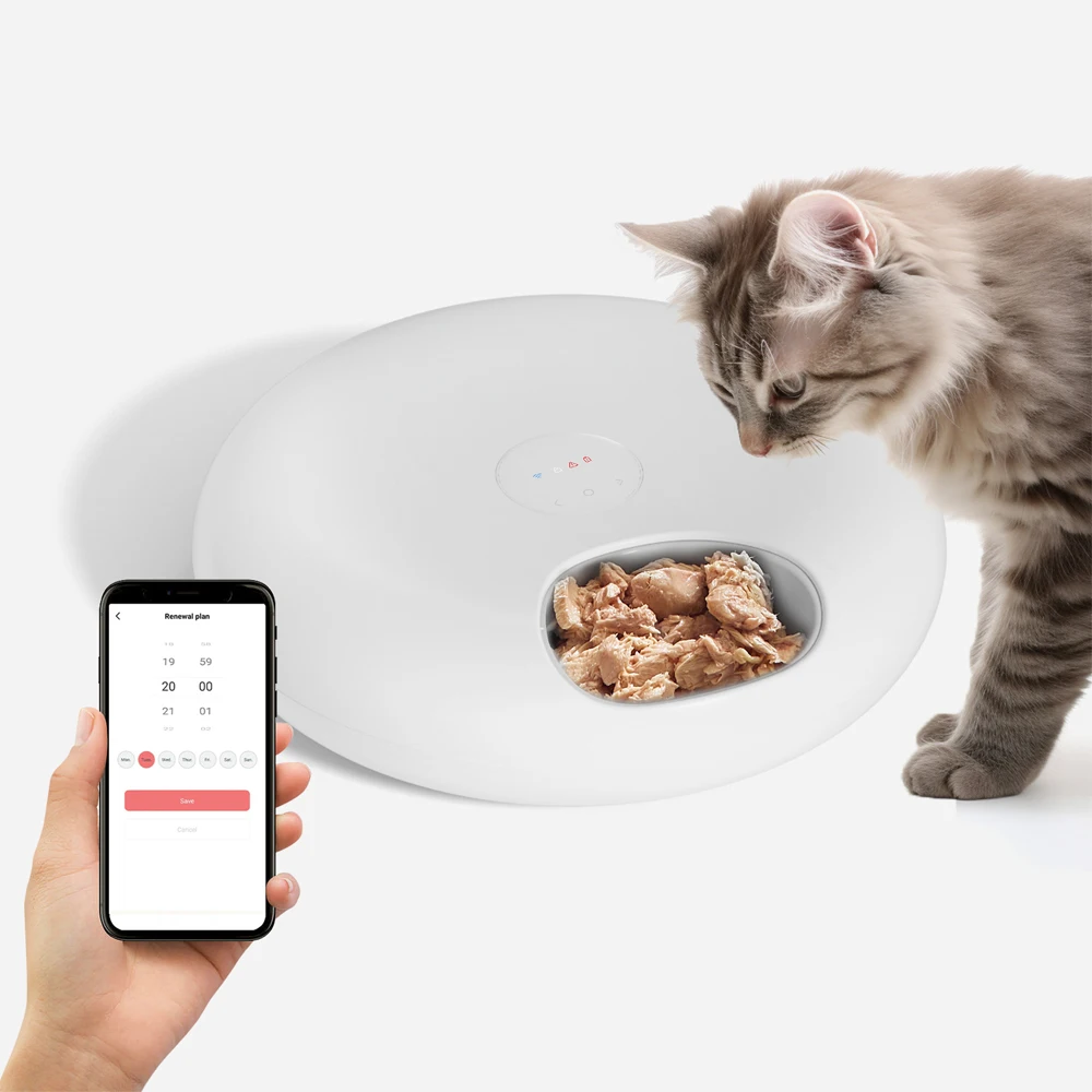 Freshness Dry Wet Food Recharging Automatic Pet Feeder Cat Smart Feeding Dog Food Dispenser WiFi Button Timing Slow Feeding
Freshness Dry Wet Food Recharging Automatic Pet Feeder Cat Smart Feeding Dog Food Dispenser WiFi Button Timing Slow Feeding