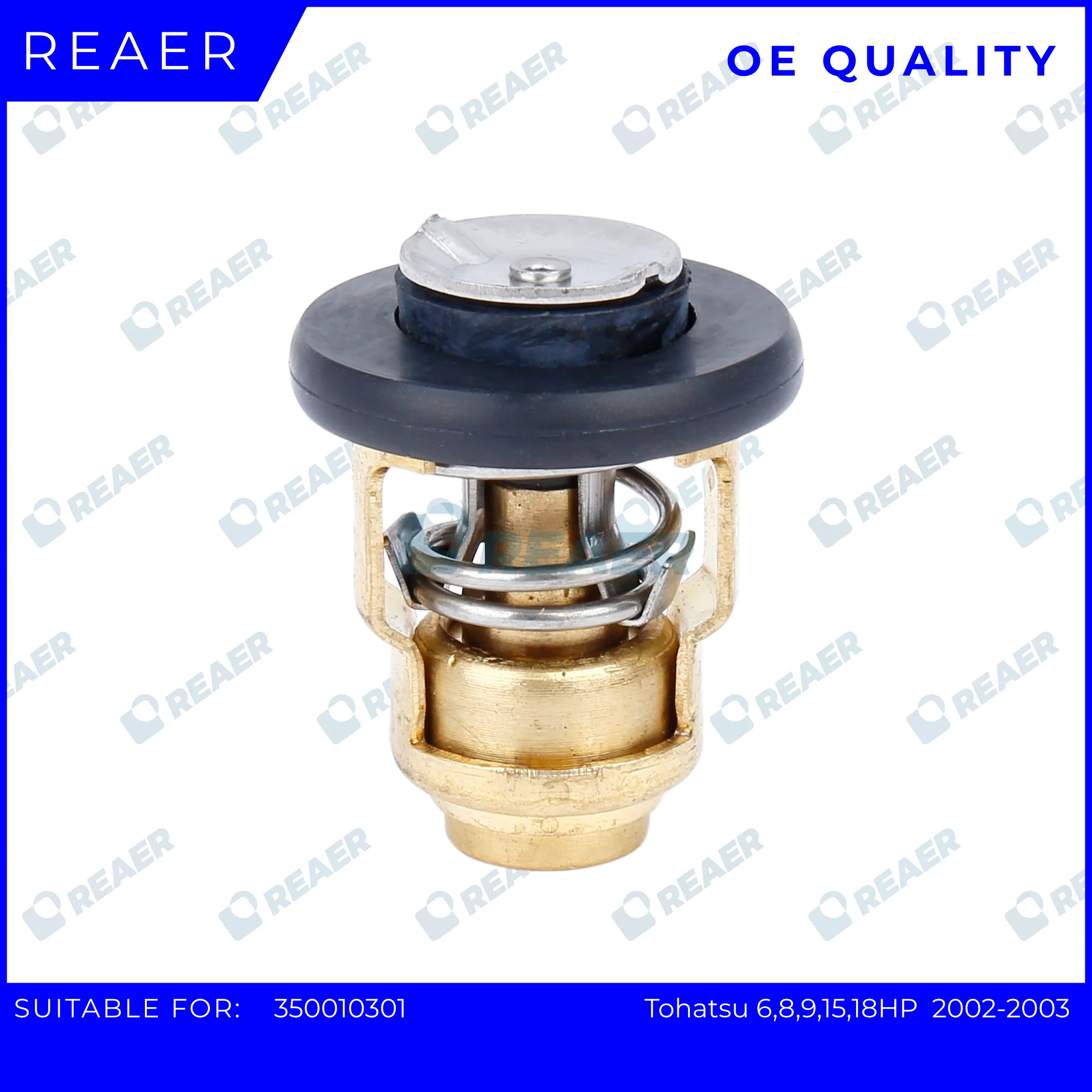 Thermostat 350-01030-1 50℃ 122℉ For Tohatsu 6 8 9 15 18HP Outboard 6E5-12411-20-00
Thermostat 350-01030-1 50℃ 122℉ For Tohatsu 6 8 9 15 18HP Outboard 6E5-12411-20-00