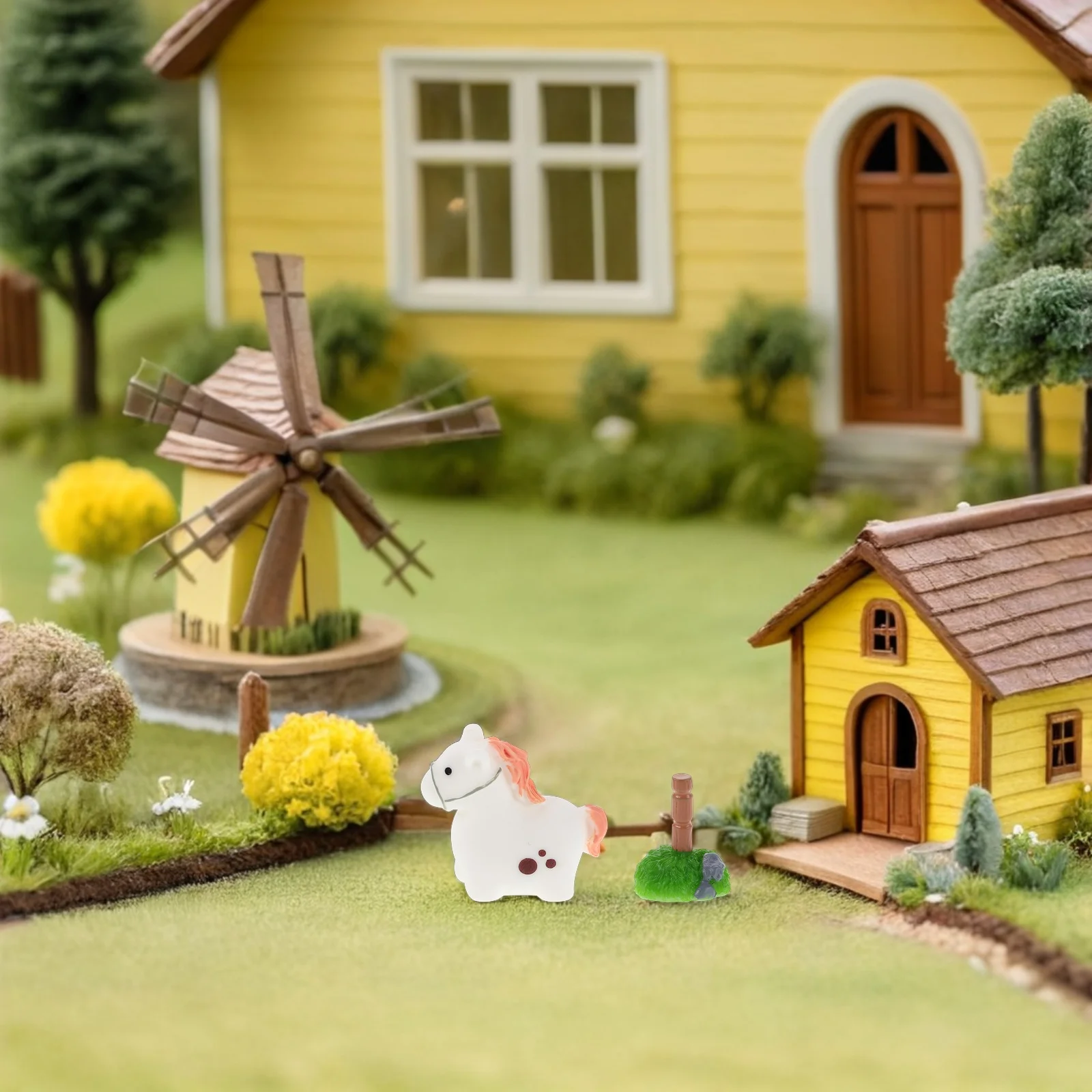4pcs Miniature Farm Set Diy Micro Landscape Craft Kit With Tiny Animal Resin Farm Accessories For Dollhouse Garden Decor Home
4pcs Miniature Farm Set Diy Micro Landscape Craft Kit With Tiny Animal Resin Farm Accessories For Dollhouse Garden Decor Home