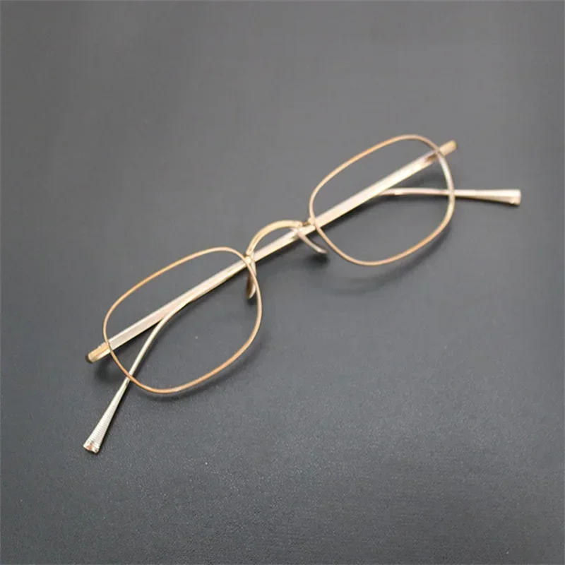 Japanese Square Handmade Lightweight Glasses Small Frame for women Prescription Eyewear Men Eyeglasses Titanium oculos de grau
Japanese Square Handmade Lightweight Glasses Small Frame for women Prescription Eyewear Men Eyeglasses Titanium oculos de grau