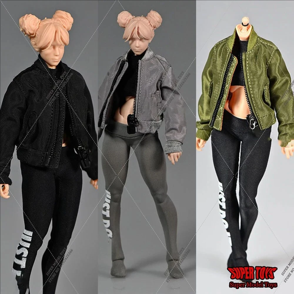 1/12 Scale Mini Sport Flight Jacket Coat Windbreaker Streetwear Yoga Pants with Letter Fit 12" Romankey X COWL Action Figure Dol
1/12 Scale Mini Sport Flight Jacket Coat Windbreaker Streetwear Yoga Pants with Letter Fit 12" Romankey X COWL Action Figure Dol