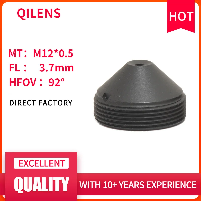 QILENS CCTV Lens M12 FL3.7 for Security 720P 1080P HD Mini Camera Pin hole Lens
QILENS CCTV Lens M12 FL3.7 for Security 720P 1080P HD Mini Camera Pin hole Lens