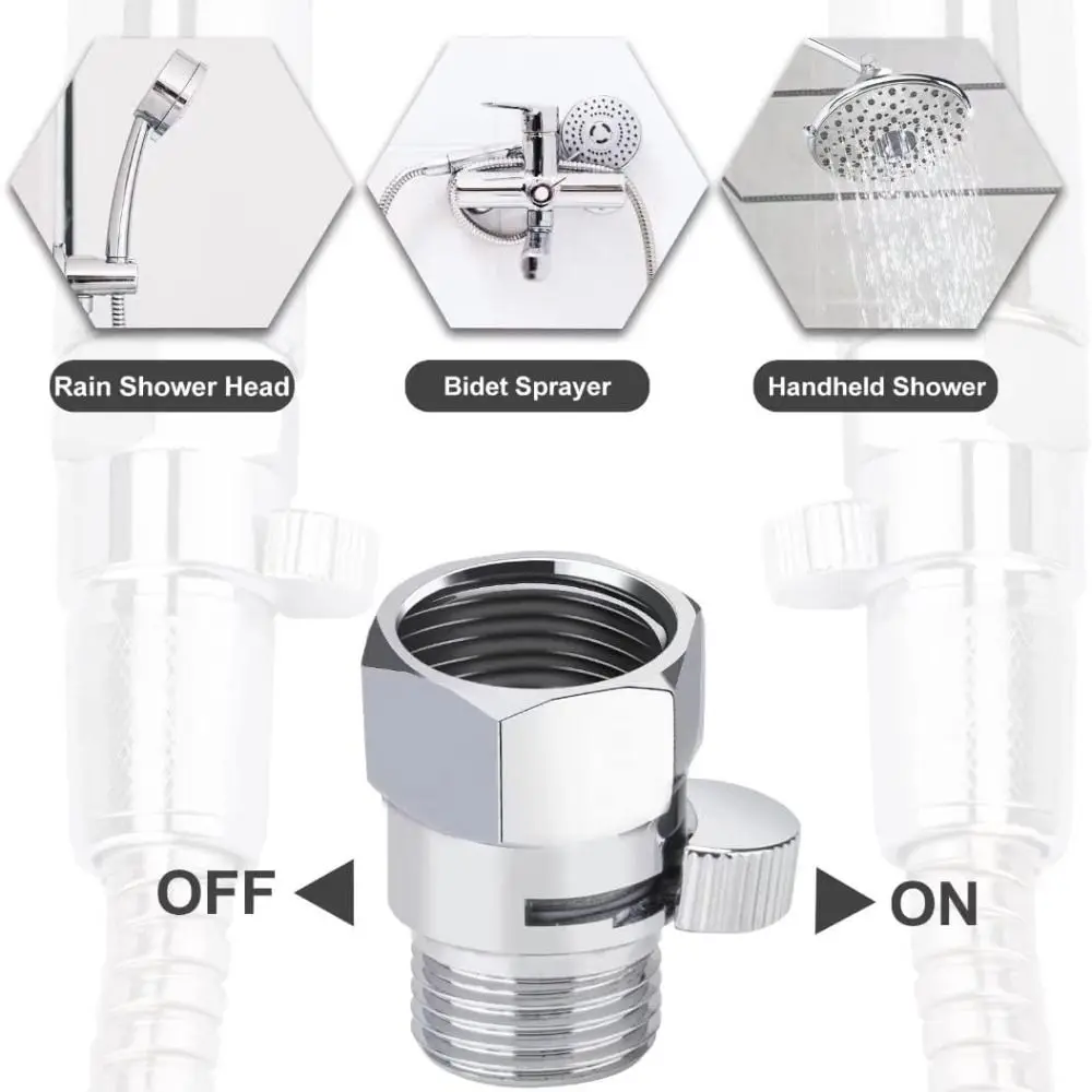 New Brass Shower Flow Control Valve G1/2 Quick-opening Water Flow Control Valves Female Male Water Shut-Off Handheld Shower Head
New Brass Shower Flow Control Valve G1/2 Quick-opening Water Flow Control Valves Female Male Water Shut-Off Handheld Shower Head