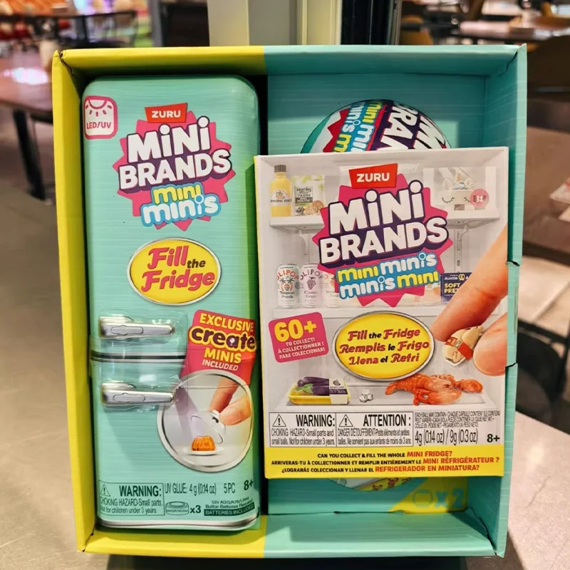 Коллекционный мини-холодильник Zuru Mysterious Box: сюрприз-игрушка в закрытой упаковке, микро-сцена, набор для творчества, мини-игрушка-шар, изысканный подарок
Коллекционный мини-холодильник Zuru Mysterious Box: сюрприз-игрушка в закрытой упаковке, микро-сцена, набор для творчества, мини-игрушка-шар, изысканный подарок