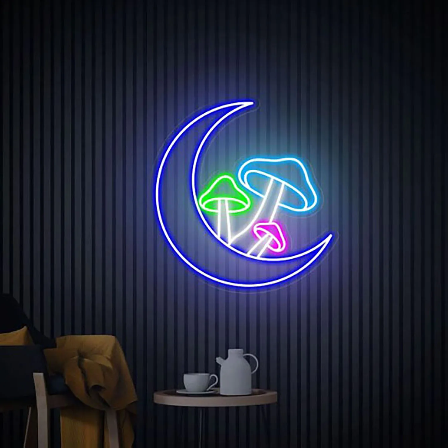 Mushroom Moon Neon Led Home Bedroom Decoration Sign Bar Hotel Restaurant Party Club Creative Wall Decor Signs Dimmable USB Lamp
Mushroom Moon Neon Led Home Bedroom Decoration Sign Bar Hotel Restaurant Party Club Creative Wall Decor Signs Dimmable USB Lamp