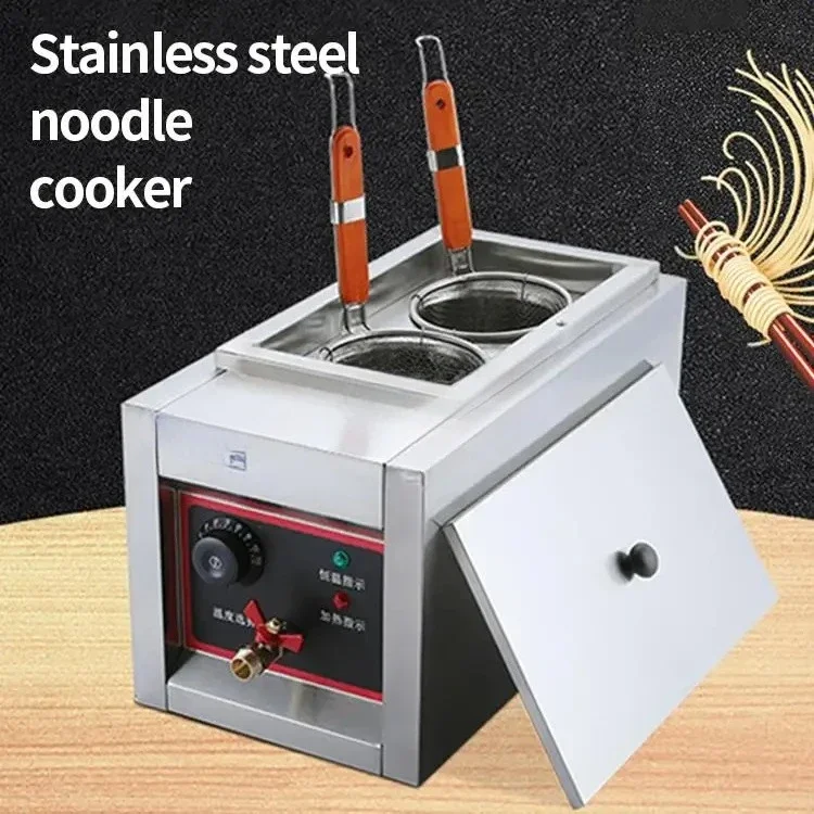 Commercial Electric Pasta Cooker Table Top Noodle/Flour Food Stainless Steel Double Baskets Boiler Cooking Stove Machine 2000W
Commercial Electric Pasta Cooker Table Top Noodle/Flour Food Stainless Steel Double Baskets Boiler Cooking Stove Machine 2000W