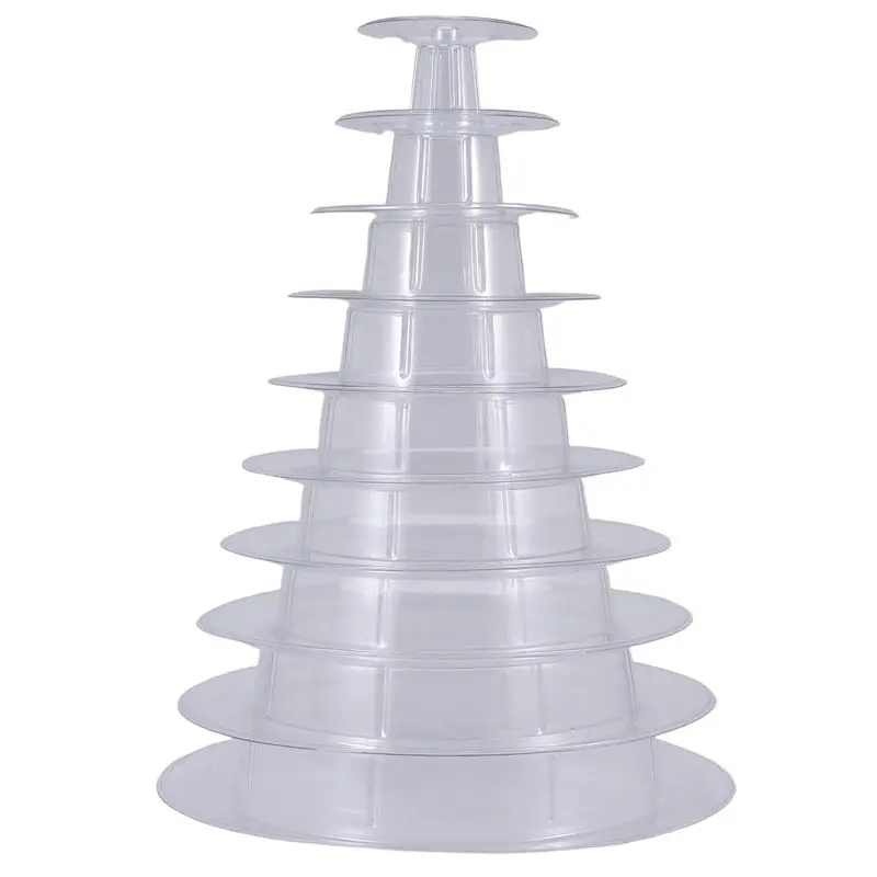 A21Q -10 Tier Cupcake Holder Stand Round Macaron Tower Stand Clear Cake Display Rack For Wedding Birthday Party Decor
A21Q -10 Tier Cupcake Holder Stand Round Macaron Tower Stand Clear Cake Display Rack For Wedding Birthday Party Decor