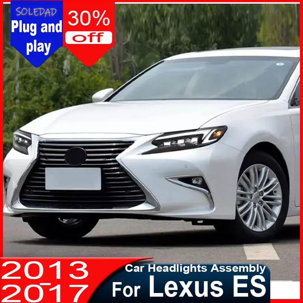 For Lexus ES 2015 2016 2017 headlight assemblies upgrade new 2025 three-eye matrix LED running water turning signals
For Lexus ES 2015 2016 2017 headlight assemblies upgrade new 2025 three-eye matrix LED running water turning signals