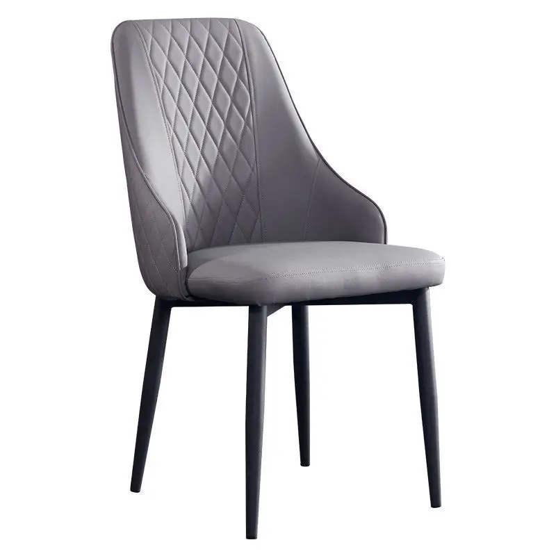 Light luxury Nordic dining chair Modern back chair Casual small apartment cat scratching leather dining chair Hotel negotiation
Light luxury Nordic dining chair Modern back chair Casual small apartment cat scratching leather dining chair Hotel negotiation