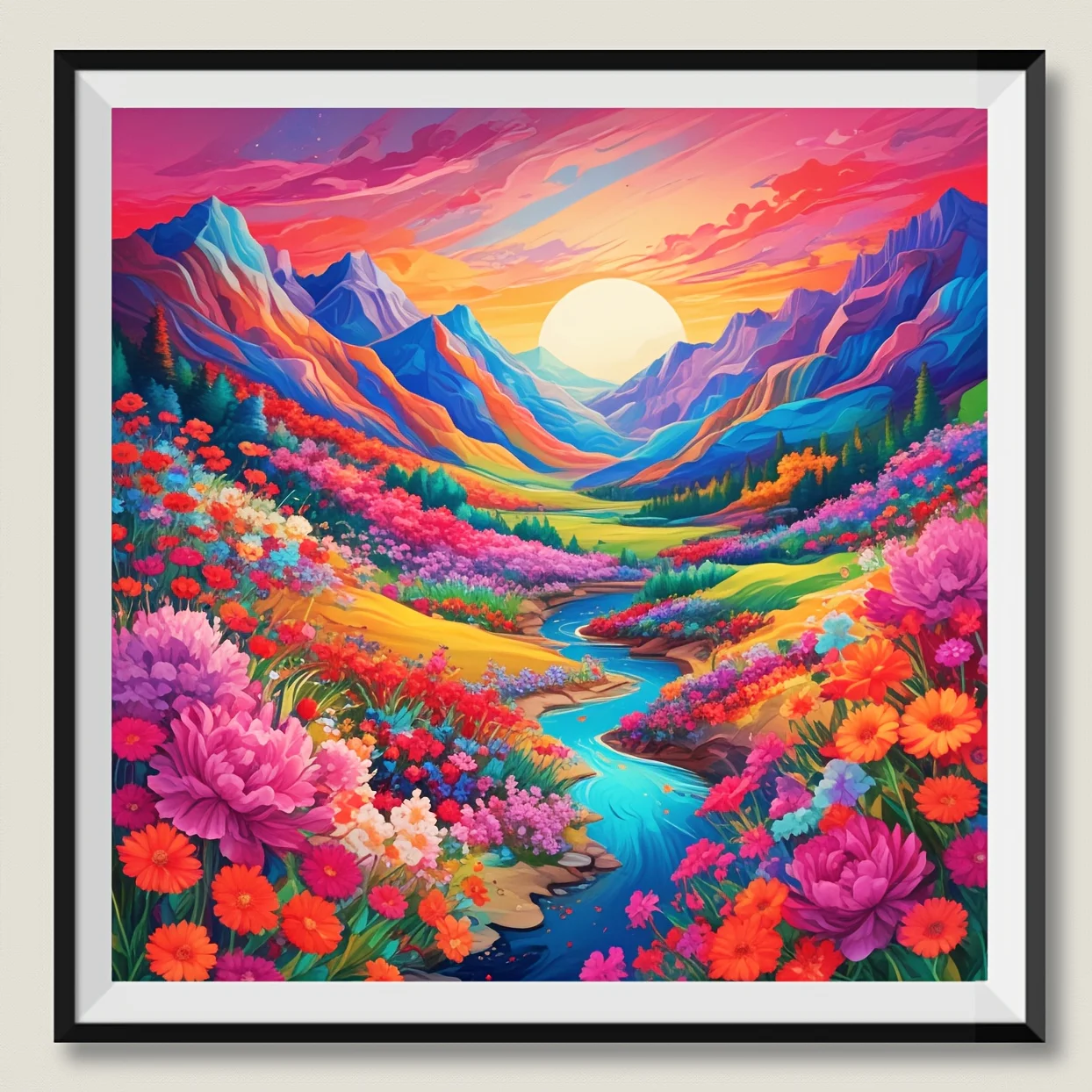 Dreamy Flower Valley Landscape Jigsaw Puzzle 500/1024 PCS Holiday Stress Relieving Fun Games Home Decor Holiday Gifts
Dreamy Flower Valley Landscape Jigsaw Puzzle 500/1024 PCS Holiday Stress Relieving Fun Games Home Decor Holiday Gifts