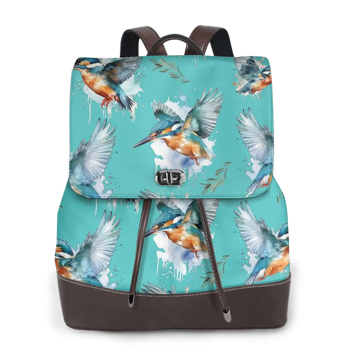 Kingfisher Pattern Bookbag School Student Bags Hiking Travel Daypack for Women Fashion Derma Backpack
Kingfisher Pattern Bookbag School Student Bags Hiking Travel Daypack for Women Fashion Derma Backpack