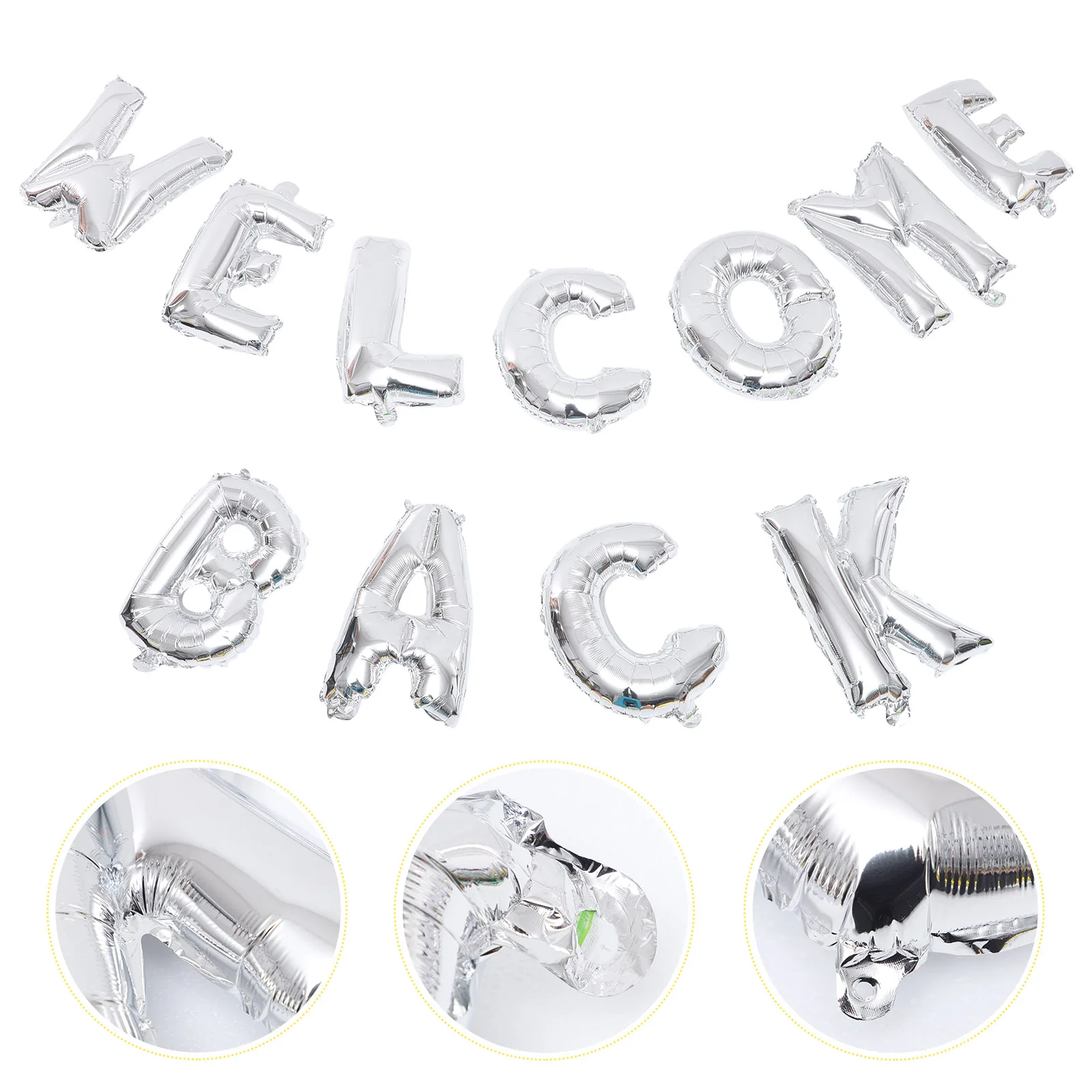 Welcome Letter Balloon Decorations Large Size Aluminum Foil Balloons Office School Party Supplies Classroom Kindergarten
Welcome Letter Balloon Decorations Large Size Aluminum Foil Balloons Office School Party Supplies Classroom Kindergarten
