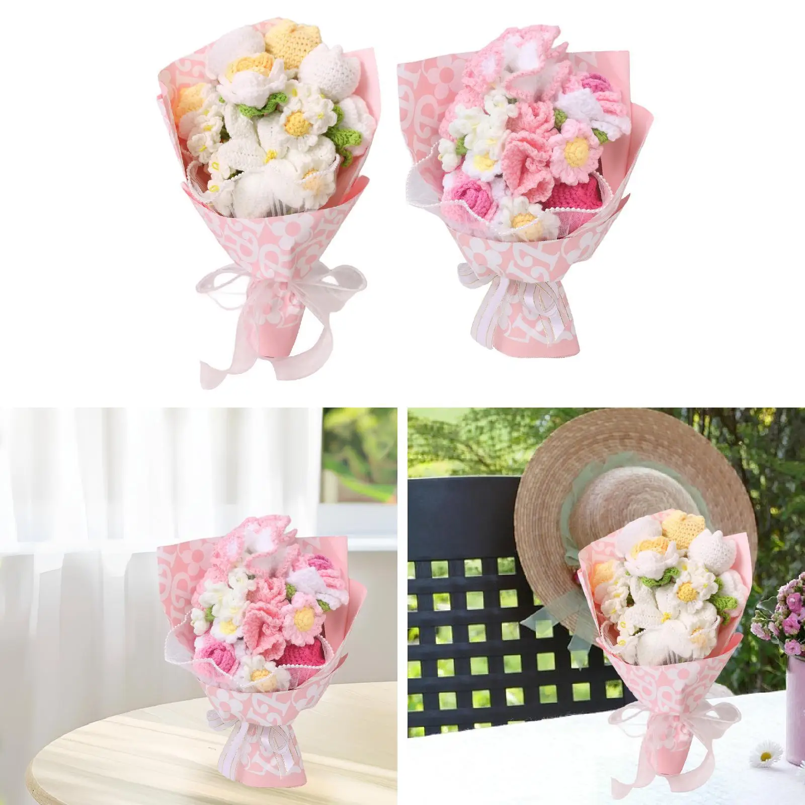 Crochet Flowers Bouquet 35cm Height Crochet Artificial Flowers for Wedding Graduation Birthday Home Decoration Valentine’S Day
Crochet Flowers Bouquet 35cm Height Crochet Artificial Flowers for Wedding Graduation Birthday Home Decoration Valentine’S Day