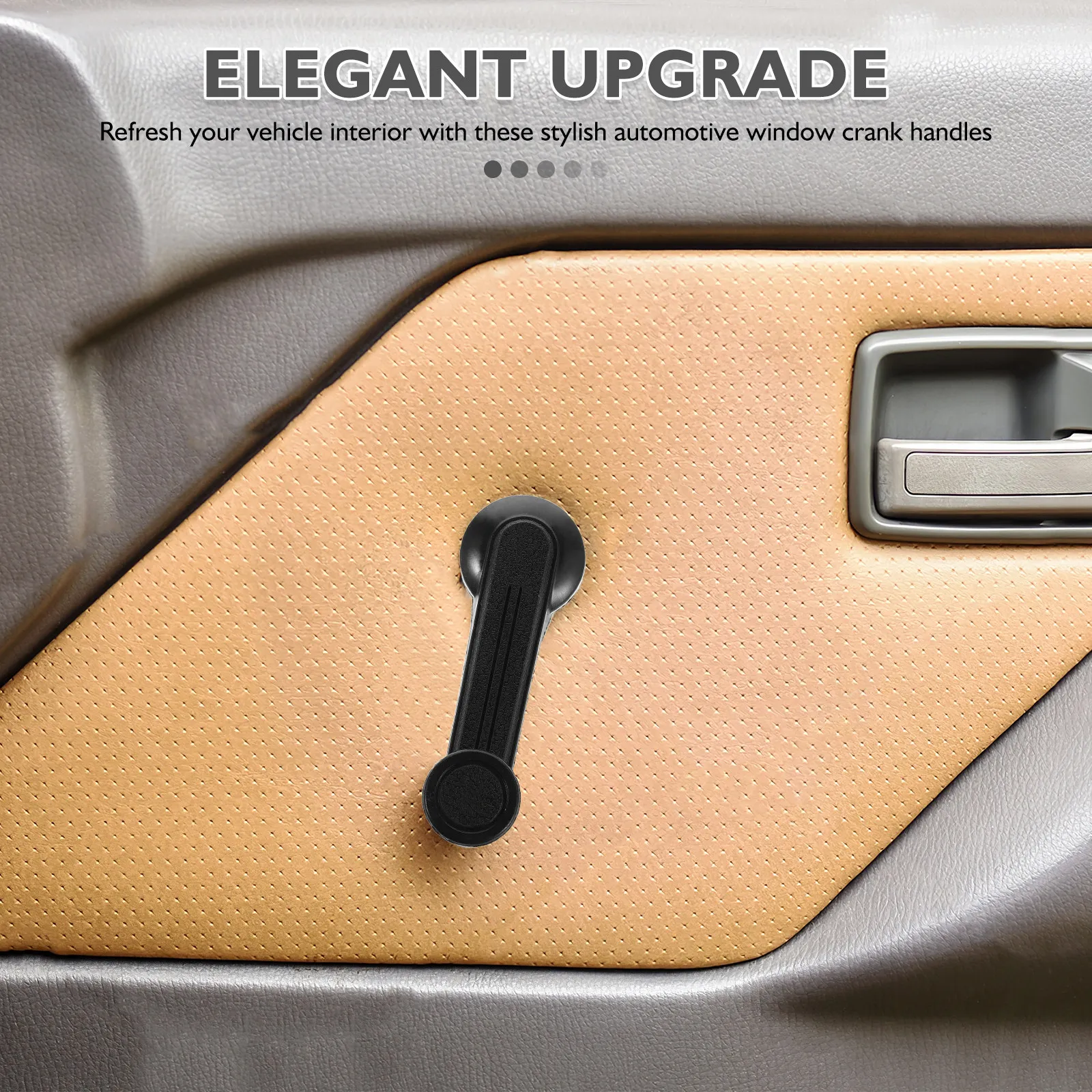 2Pcs Universal Window Crank Handle Replacement for Car Manual Window Regulator Plastic Crank Handles Smooth Operation Anti Slip
2Pcs Universal Window Crank Handle Replacement for Car Manual Window Regulator Plastic Crank Handles Smooth Operation Anti Slip