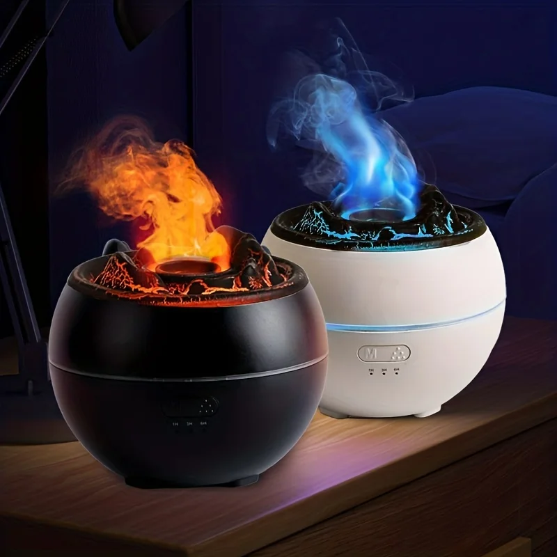 1pc 360ml Volcano-Shaped Cool Mist Humidifier with 7 Color-Changing LED Lights - Advanced Essential Oil Diffuser for and Offic
1pc 360ml Volcano-Shaped Cool Mist Humidifier with 7 Color-Changing LED Lights - Advanced Essential Oil Diffuser for and Offic