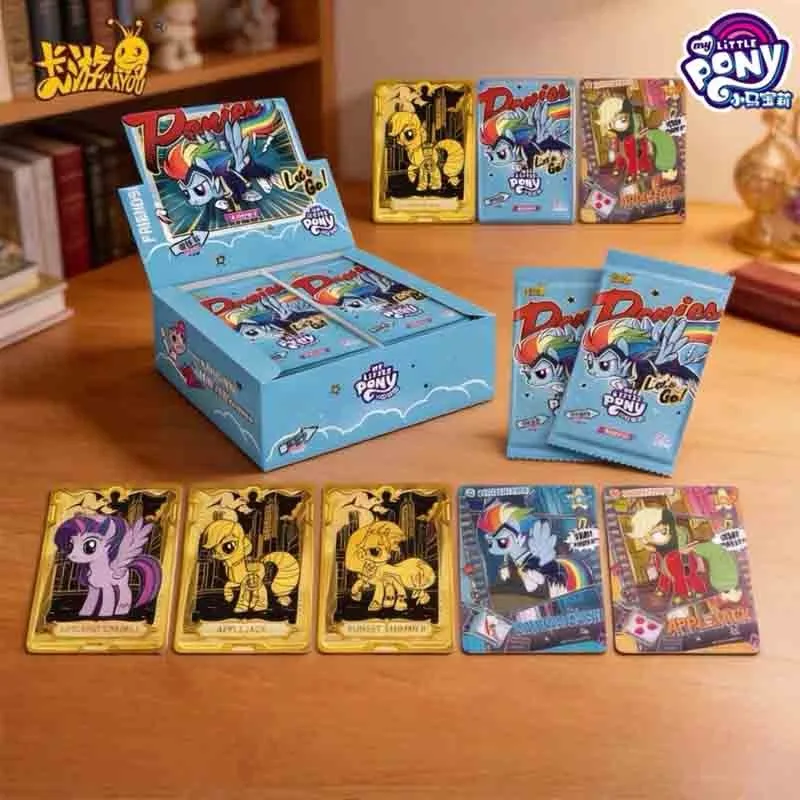 KAYOU Genuine My Little Pony Card Star Pack Friendship Forever Cards Original Animation Cartoon Collection Card Peripheral Toy
KAYOU Genuine My Little Pony Card Star Pack Friendship Forever Cards Original Animation Cartoon Collection Card Peripheral Toy