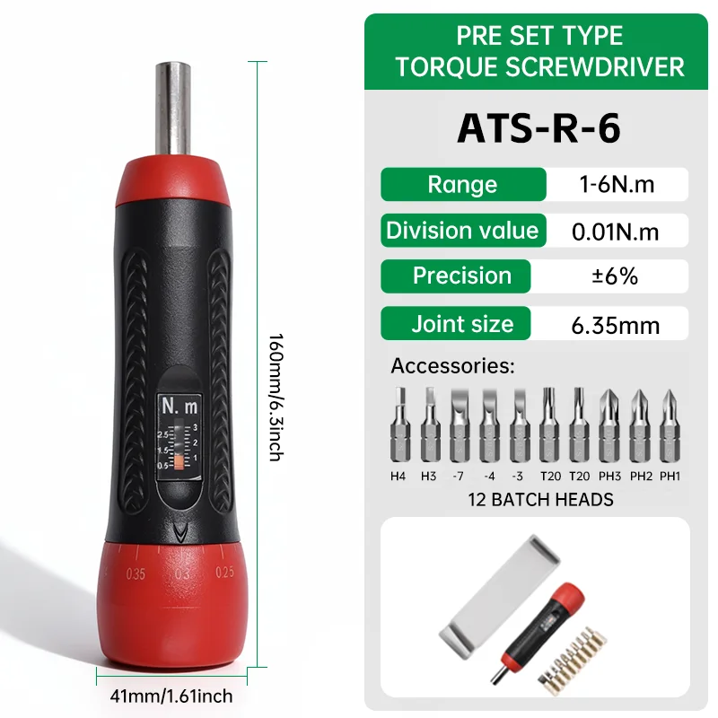 ALIYIQI профессиональный набор регулируемых динамометрических отверток 1/4, 10 бит для отвертки, 6% инструменты для ремонта автомобилей, велосипеда, монтаж прицела для обслуживания
ALIYIQI профессиональный набор регулируемых динамометрических отверток 1/4, 10 бит для отвертки, 6% инструменты для ремонта автомобилей, велосипеда, монтаж прицела для обслуживания