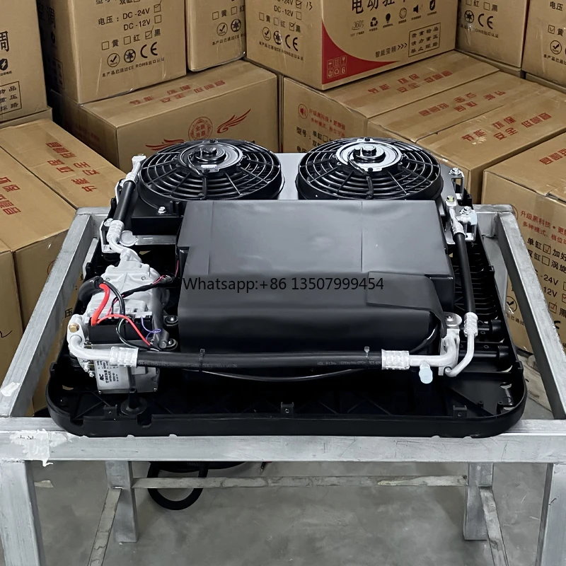 Dual Fan 12V/24V Truck Rooftop AC System High Cooling Efficiency AC Unit for Trucks
Dual Fan 12V/24V Truck Rooftop AC System High Cooling Efficiency AC Unit for Trucks