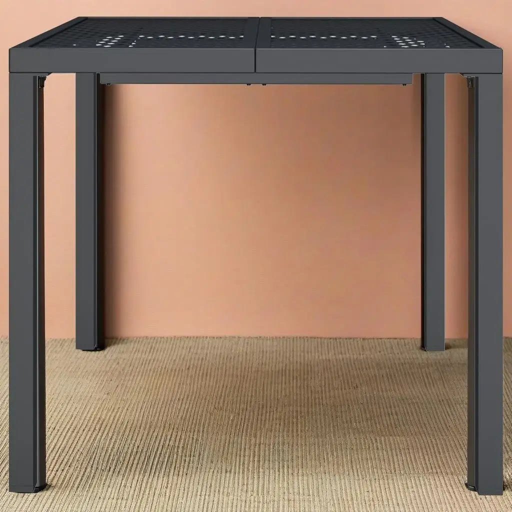 Steel Patio Table Anthracite - 31. for X3 1.5x28.3 Inch Outdoor Furniture
Steel Patio Table Anthracite - 31. for X3 1.5x28.3 Inch Outdoor Furniture