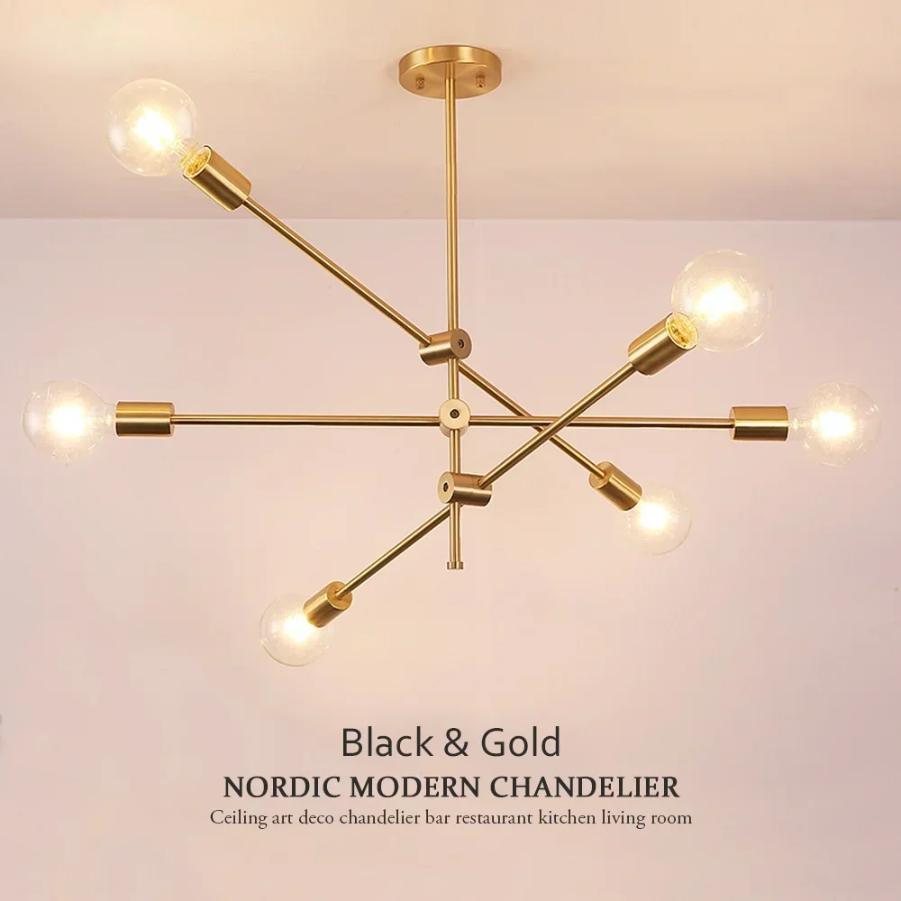 Modern Lighting Nordic Chandelier Chandelier Living Room Chandelier Indoor Golden Study Lamp Ceiling Long Rod Art Decoration
Modern Lighting Nordic Chandelier Chandelier Living Room Chandelier Indoor Golden Study Lamp Ceiling Long Rod Art Decoration