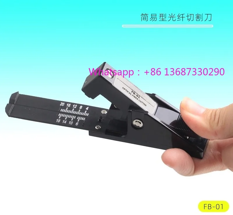 HRTX fib-er op tic cutting knife mechanical simple fast cutting knife FB-01
HRTX fib-er op tic cutting knife mechanical simple fast cutting knife FB-01
