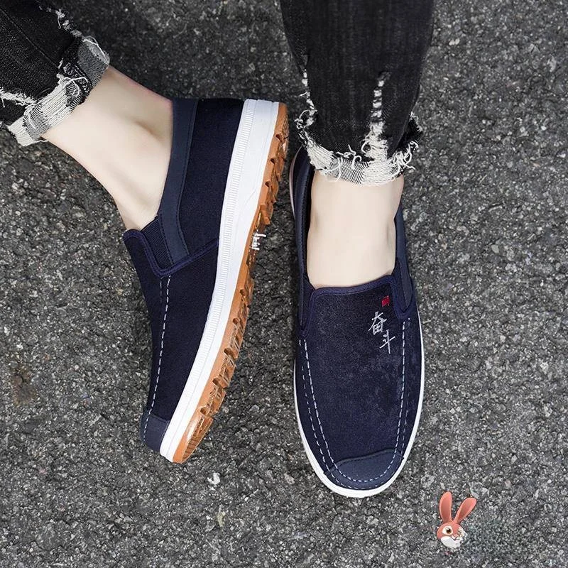 Men's Casual Canvas Shoes Spring Autumn Breathable Slip-On Work Loafers Beijing Style Comfortable Fashionable round Toe Board...
Men's Casual Canvas Shoes Spring Autumn Breathable Slip-On Work Loafers Beijing Style Comfortable Fashionable round Toe Board...