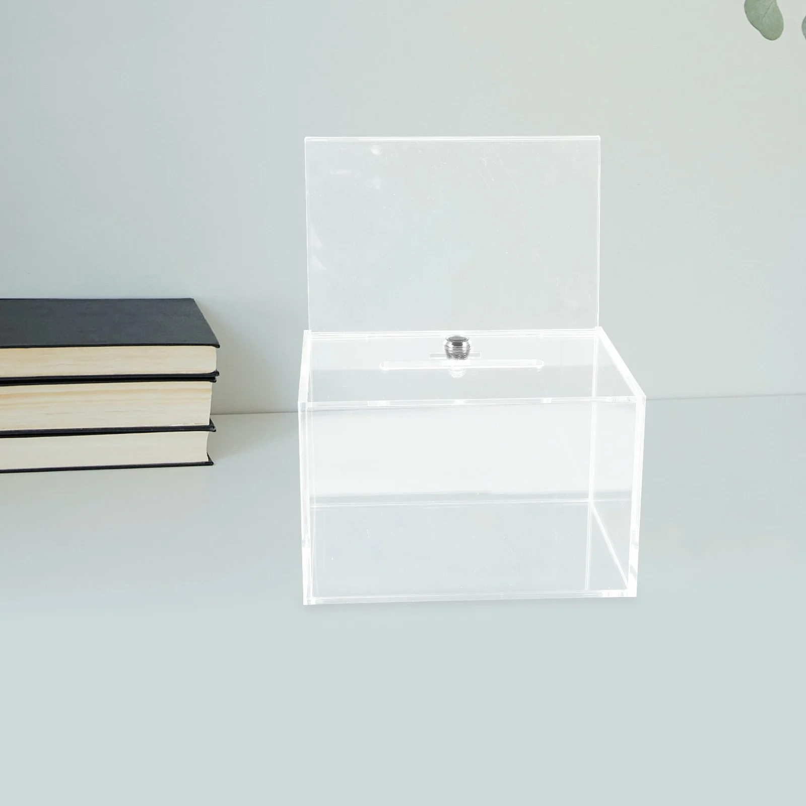 Transparent Ballot Box 16X11 5X20 4CM Acrylic Wall Mounted Mailbox Key Lock for Voting Donations Opinion Collection Schools
Transparent Ballot Box 16X11 5X20 4CM Acrylic Wall Mounted Mailbox Key Lock for Voting Donations Opinion Collection Schools