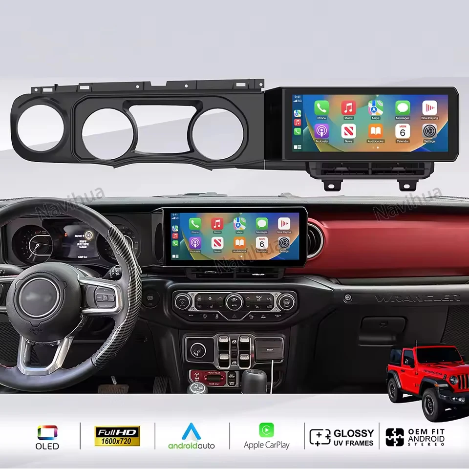 12.3" Autoradio For JEEP Wrangler JK 2018 -2022 Gladiator Car Auto Radio Multimedia Video Player GPS Carplay Head Unit
12.3" Autoradio For JEEP Wrangler JK 2018 -2022 Gladiator Car Auto Radio Multimedia Video Player GPS Carplay Head Unit