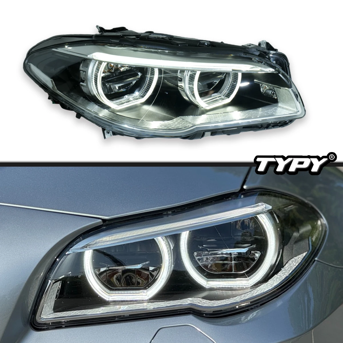 TYPY Car Headlights For BMW 5 Series F10 2010-2016 LED Car Lamps Daytime Running Lights Dynamic Turn Signals Car Accessories
TYPY Car Headlights For BMW 5 Series F10 2010-2016 LED Car Lamps Daytime Running Lights Dynamic Turn Signals Car Accessories