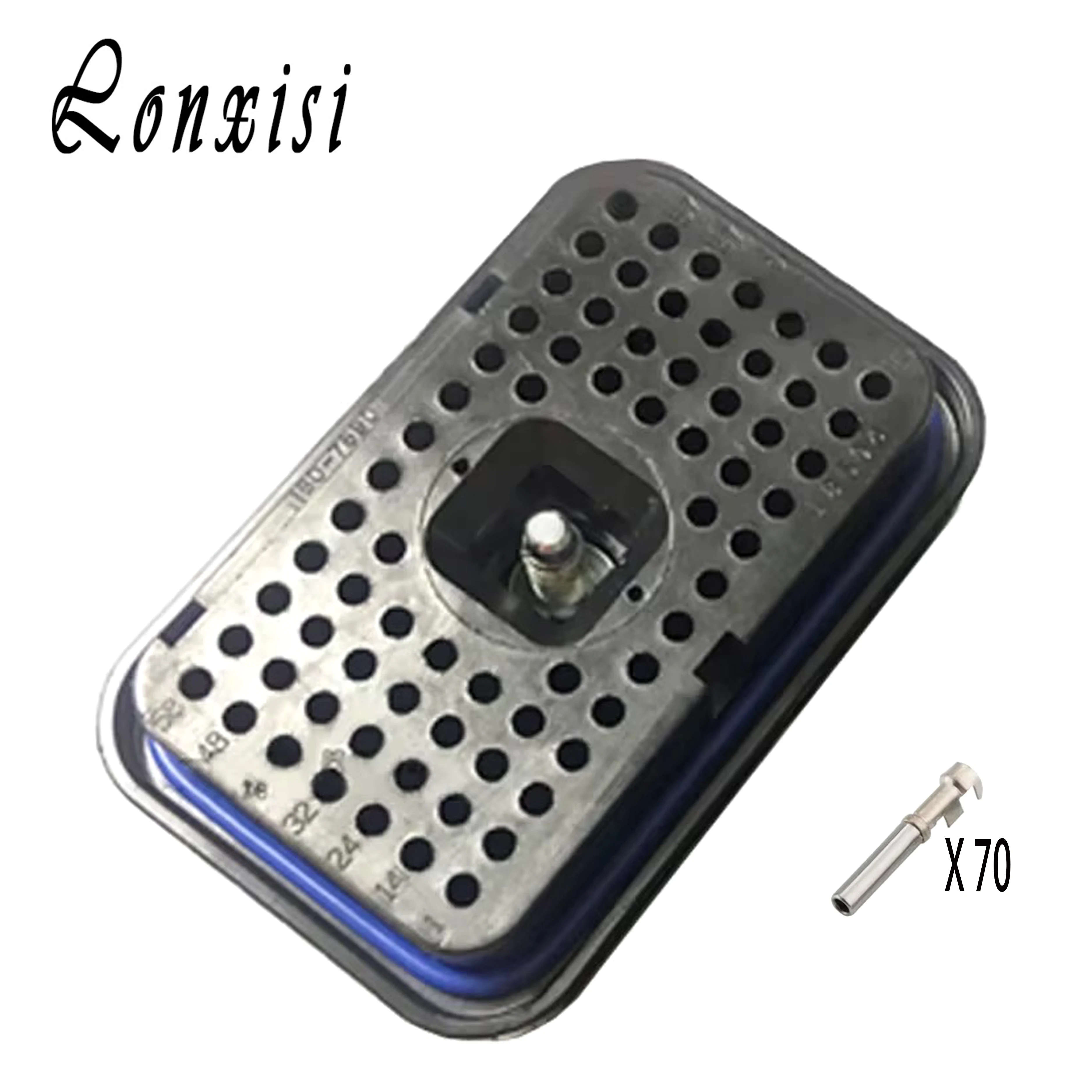 1 Sets 70 Pin 160-7689 160-7690 Original Authentic Connector CTA Carter Accessories For Computer Version Female Wiring Plug
1 Sets 70 Pin 160-7689 160-7690 Original Authentic Connector CTA Carter Accessories For Computer Version Female Wiring Plug