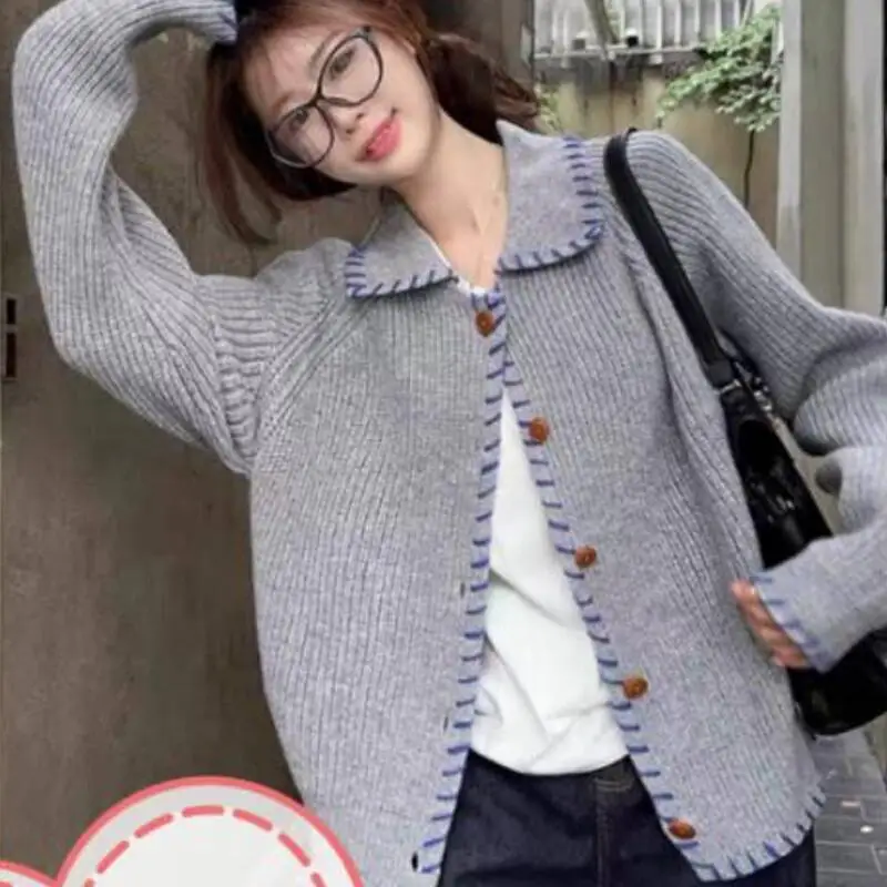 Cardigan Sweater Coat korean popular women's clothes Knitwear Woman clothes winter 2025 Loose Thick cozy tops
Cardigan Sweater Coat korean popular women's clothes Knitwear Woman clothes winter 2025 Loose Thick cozy tops