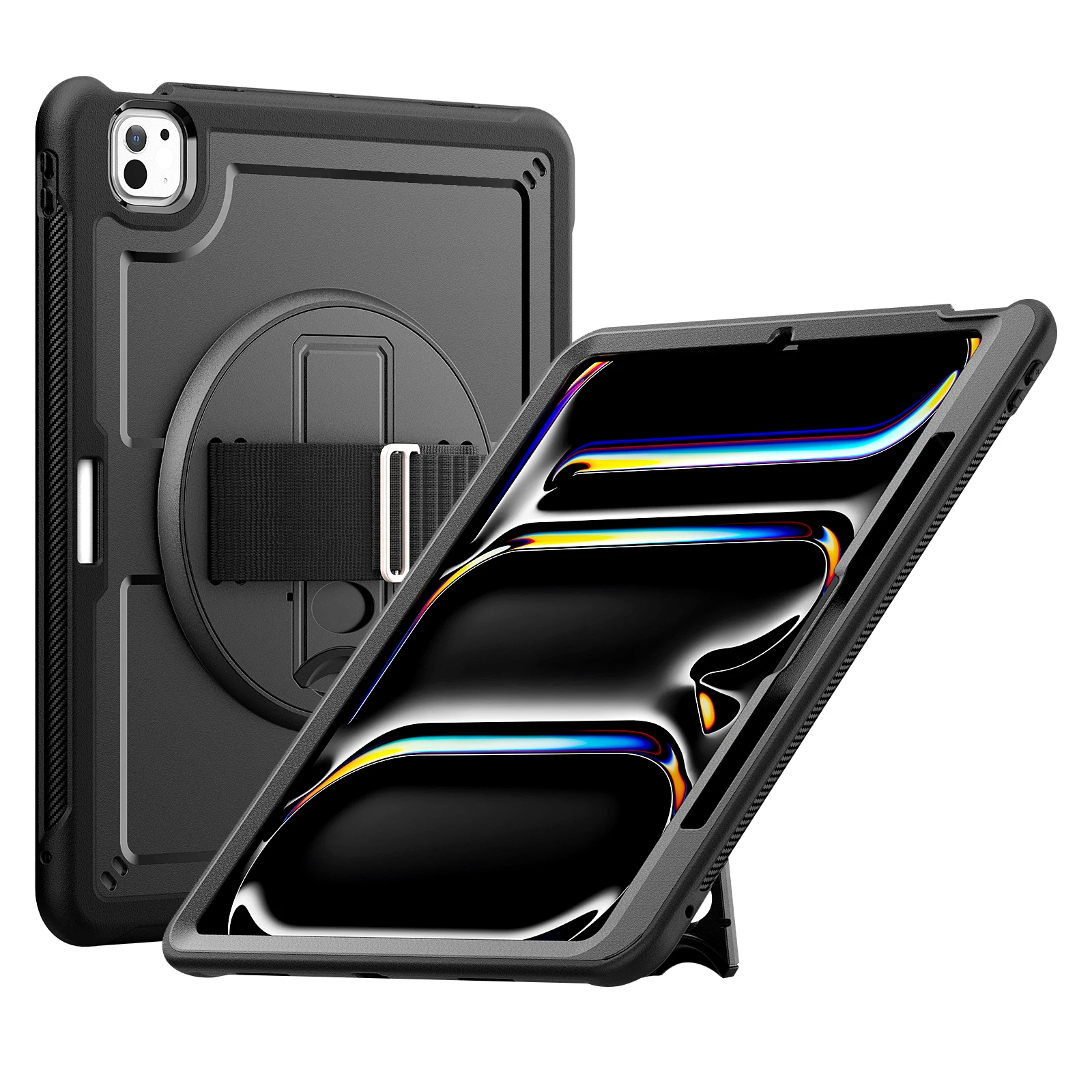 Hybrid Case For iPad Pro Air 13 2025 M5 M3 2024 M4 M2 Mini 7 A17 Pro 2024 Mini 6 2021 Rotating Hand Strap Stand Cover
Hybrid Case For iPad Pro Air 13 2025 M5 M3 2024 M4 M2 Mini 7 A17 Pro 2024 Mini 6 2021 Rotating Hand Strap Stand Cover