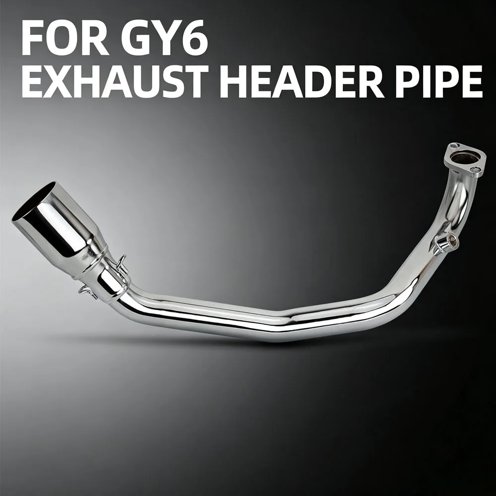 For Yamaha Zuma Tank150 Tank200 GY6 Engine Motorcycle Exhaust Manifold Kit Scooter 51MM Interface Escape Front Header Link Pipe
For Yamaha Zuma Tank150 Tank200 GY6 Engine Motorcycle Exhaust Manifold Kit Scooter 51MM Interface Escape Front Header Link Pipe