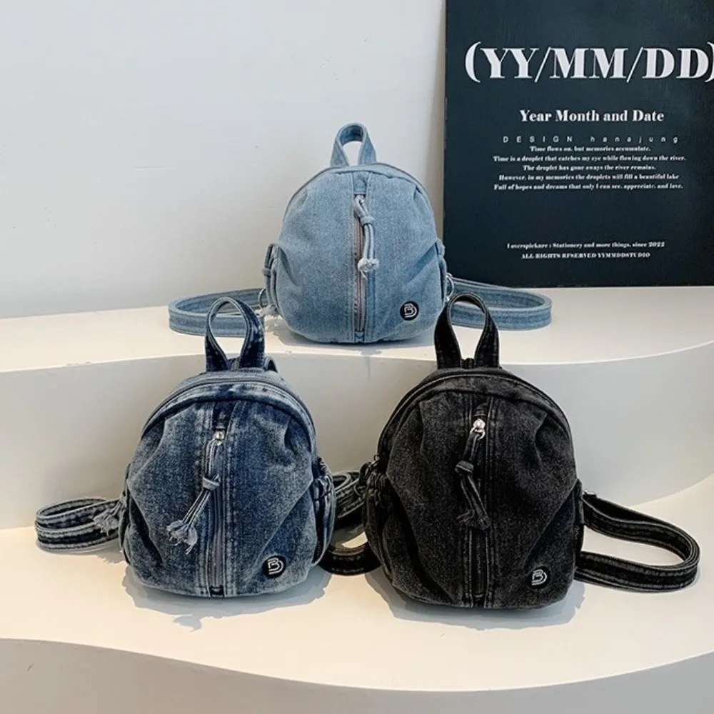 Soft Denim Denim Backpack Lightweight Multi Purpose Crossbody Bag Versatile Vintage Washed Travel Mini Purse Casual Wear
Soft Denim Denim Backpack Lightweight Multi Purpose Crossbody Bag Versatile Vintage Washed Travel Mini Purse Casual Wear