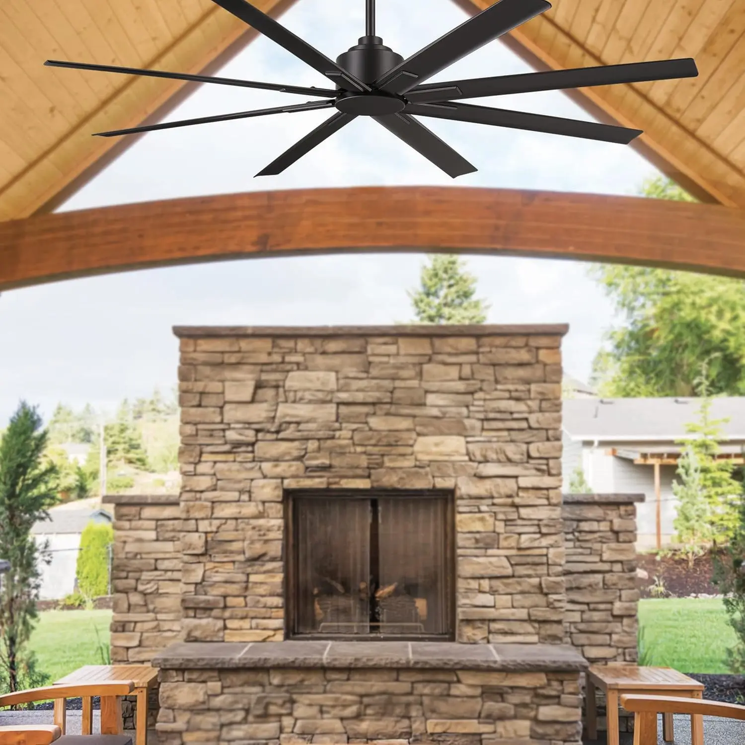 Minka-Aire F896-65-CL Xtreme H2O 65 Inch Outdoor Ceiling Fan with DC Motor in Coal Finish
Minka-Aire F896-65-CL Xtreme H2O 65 Inch Outdoor Ceiling Fan with DC Motor in Coal Finish