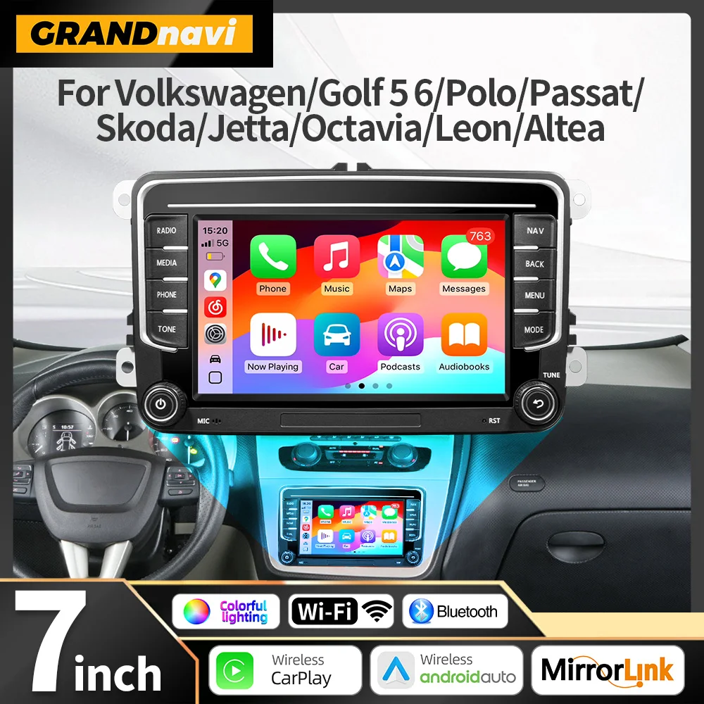 2Din Car Radio Android 13 For VW VolkswagenGolf 5 6 Polo Passat Skoda Jetta Octavia Leon Altea Carplay 4G Wifi GPS Navigation
2Din Car Radio Android 13 For VW VolkswagenGolf 5 6 Polo Passat Skoda Jetta Octavia Leon Altea Carplay 4G Wifi GPS Navigation